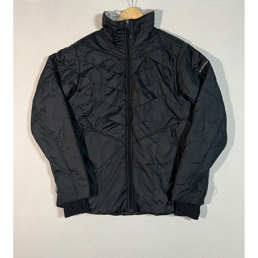 Columbia Women's Black Puffer Jacket Size Large